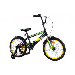 Велосипед FLASH 18' T-21848 yellow+green