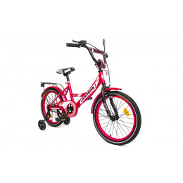 Велосипед дитячий 2-х колісний "18'' 211804 Like2bike Sky, рожевий, рама сталь, з дзвінком, ручні га