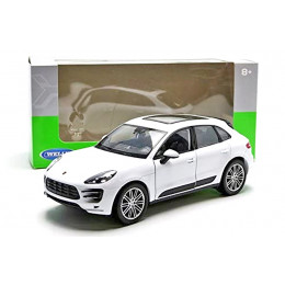 Машина металева 24047W "WELLY"1:24 PORSCHE MACAN TURBO, 2 кольори, в кор.23*11*10 см