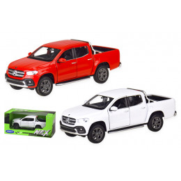 Машина металева 24100W "WELLY"1:27 MERCEDES-BENZ X-CLASS, відкриваються двері, 2 кольори, в коробці