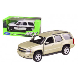 Машина металева 22509W "WELLY"1:24 CHEVROLET TAHOE, 2 кольори, в коробці 23*11*10см