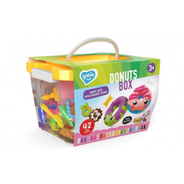 Набір легкого стрибаючого пластиліну Donuts box TM Lovin/70114
