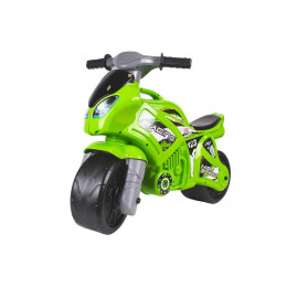 Мотоцикл зелений на видувних колесах 6443 ТЕХНОК