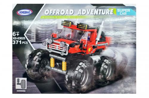 Конструктор "Monster Truck" 371дет XB-03025 (Р) р.45*7*33см