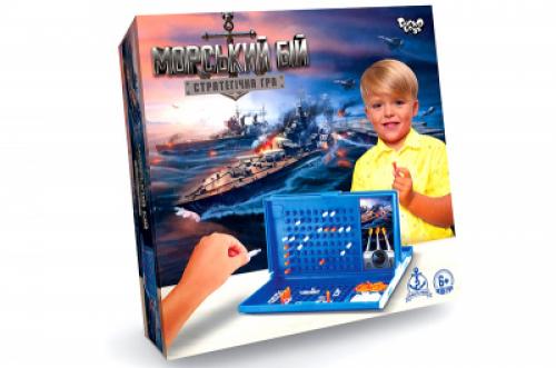 Настільна розважальна гра "Морський бій" G-MB-01U DANKO