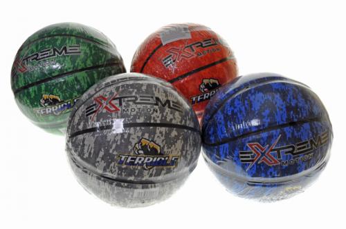 М'яч баскетбольний BB2207 Extreme Motion, №7, 500 г., MIX 3 кольори, сітка+голка