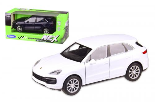 Машина метал 39895CW "WELLY"1:32 PORSCHE CAYENNE TURBO, відкриваються двері, 2 кольори, в коробці. р