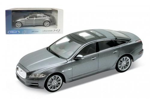 Машина металева 22517W "WELLY"1:24 JAGUAR XJ, 2 кольори, в коробці 23*11*10 см