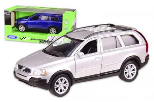 Машина металева 39884CW "WELLY"1:32 VOLVO XC90, відкрив. двері, 2 кольори, в кор.18*8*8 см