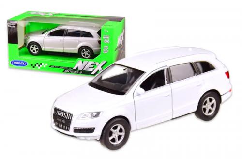 Машина металева 39888CW "WELLY"1:33 AUDI Q7, відкриваються двері, 2 кольори, в коробці 18*8*8 см