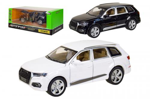 Машина металева 7689 "АВТОПРОМ"1:24 Audi Q7, 2 кольори, на батар.: світло і звук, двері відкривають