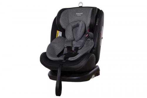 Автокрісло Asteroid CRL-12801 Magnet Gray 0 + 1 + 2 + 3 ISOFIX з поворотом CARRELLO