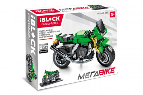 Конструктор IBLOCK,  PL-920-183  227дет., МЕГАBIKE, р.28*21*5,5см