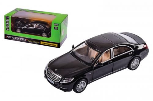 Машина металева "Автопром" 68401, 1:32 Mercedes-Benz S 600 2015, на батарейках, світло,звук, відкр..