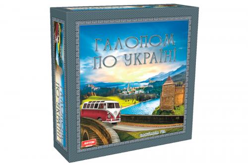 Настільна гра "Галопом по Україні" ARTOS