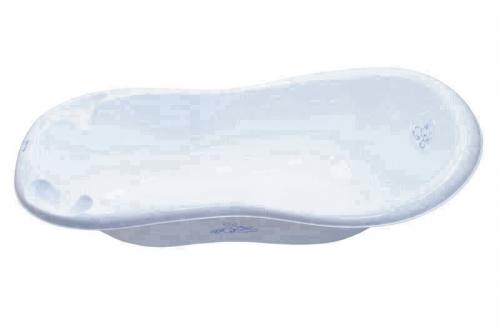 Ванночка "LUX Зайчики зі зливом" 102 см(білий) KR-005-103 TEGA